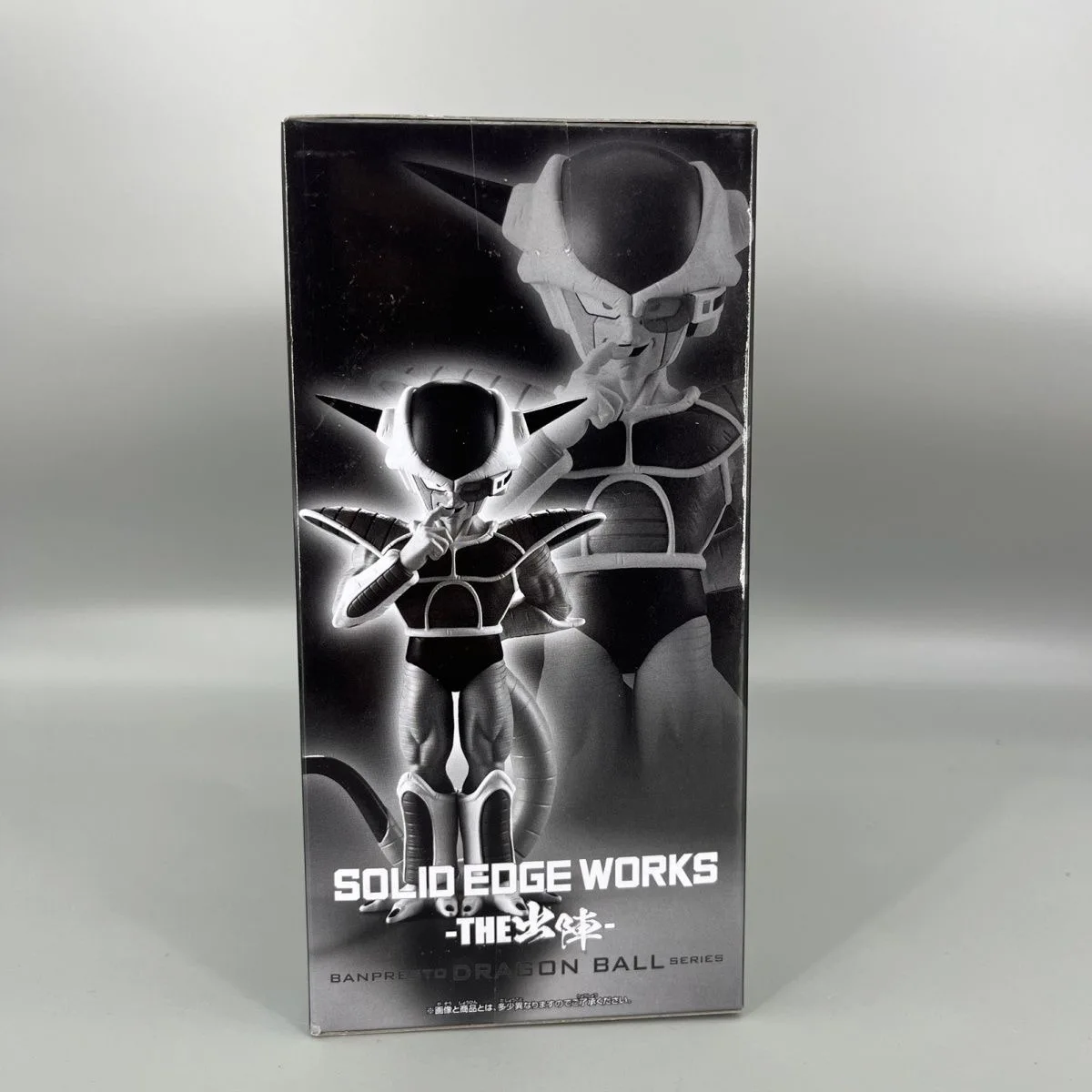 100% 반다이 공식 정품 Banpresto Solid Edge Works THE Frieza First Form 휴머노이드 동상 애니메이션 피규어 모델 선물