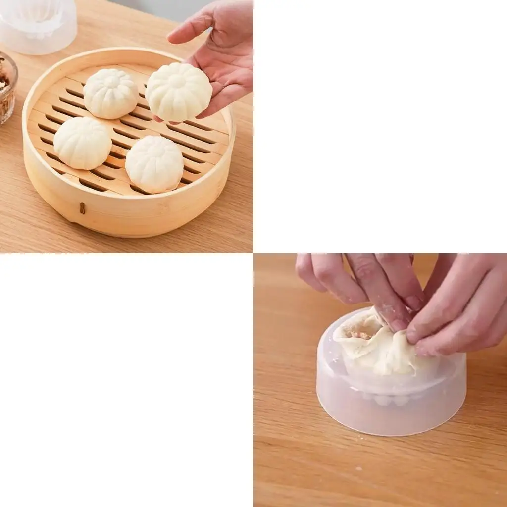  Kitchen DIY Pastry Pie Dumpling Maker Chinese Baozi Mold Baking Pastry Tool