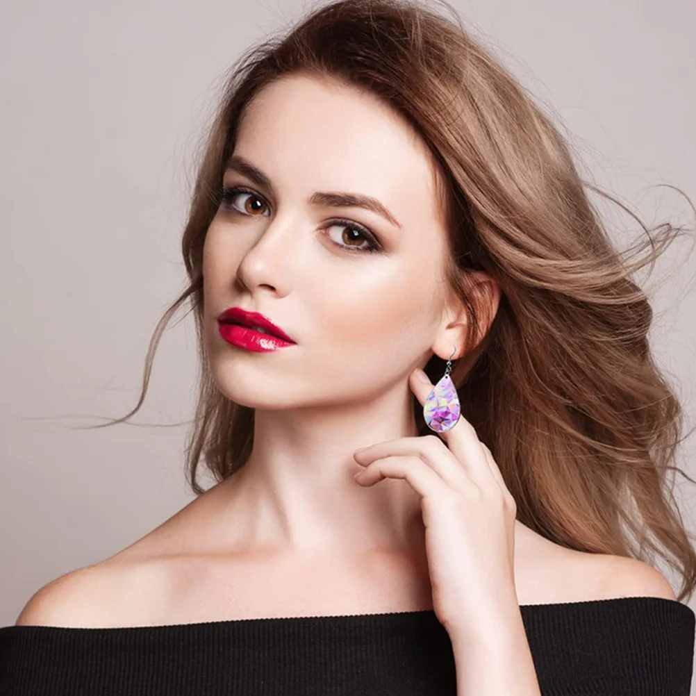 

1 set 1 Set Diy Sublimation Earring Blanks Heat Transfer Jewelry Making Accessories Creative Crafts Blank Earrings Hooks Manual