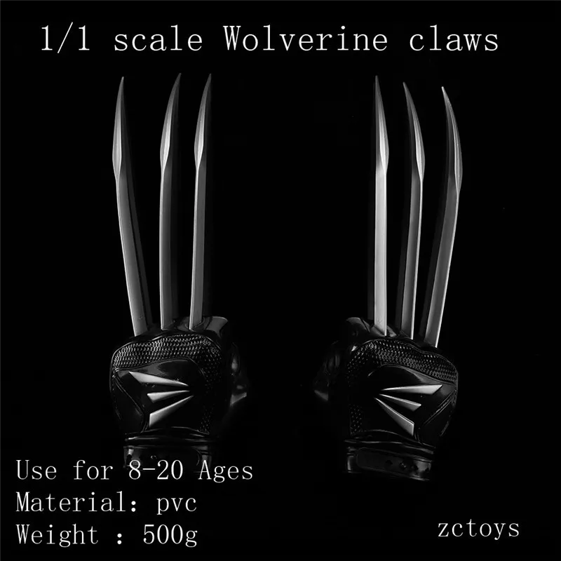 X-men Logan Blade Claw Claws Prop Paw Super Hero Weapon X Project Model Collection, Hot Cosplay