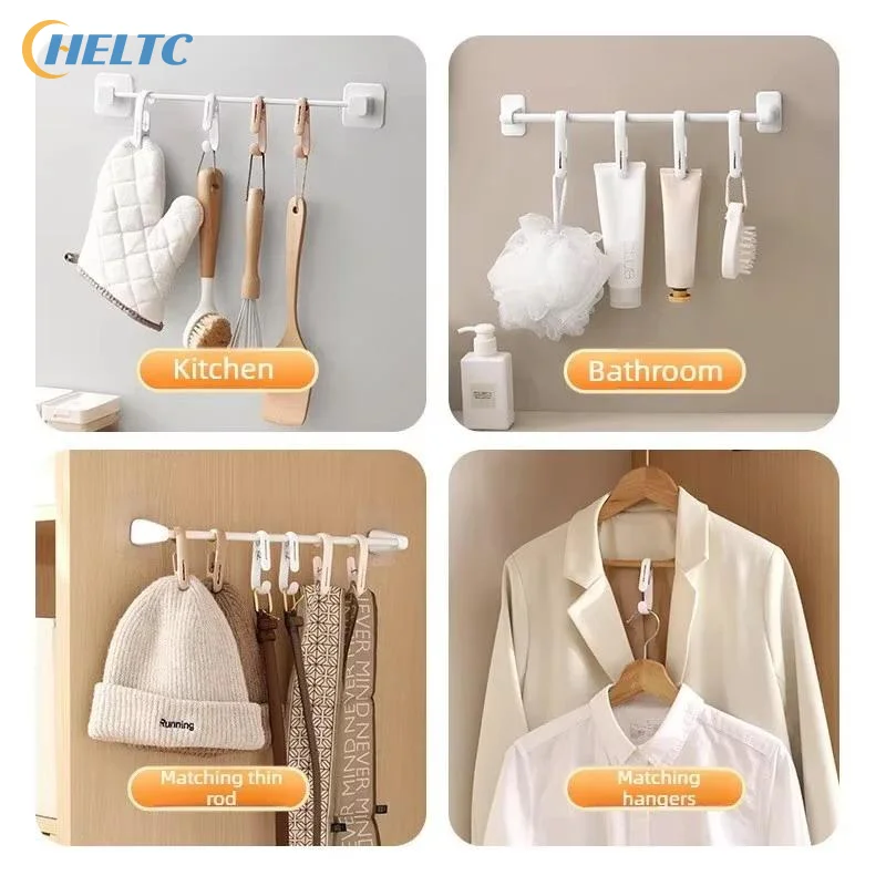 10pcs Multi-Purpose Hanging Cl - огляд і ціна Home Bathroom Supplies