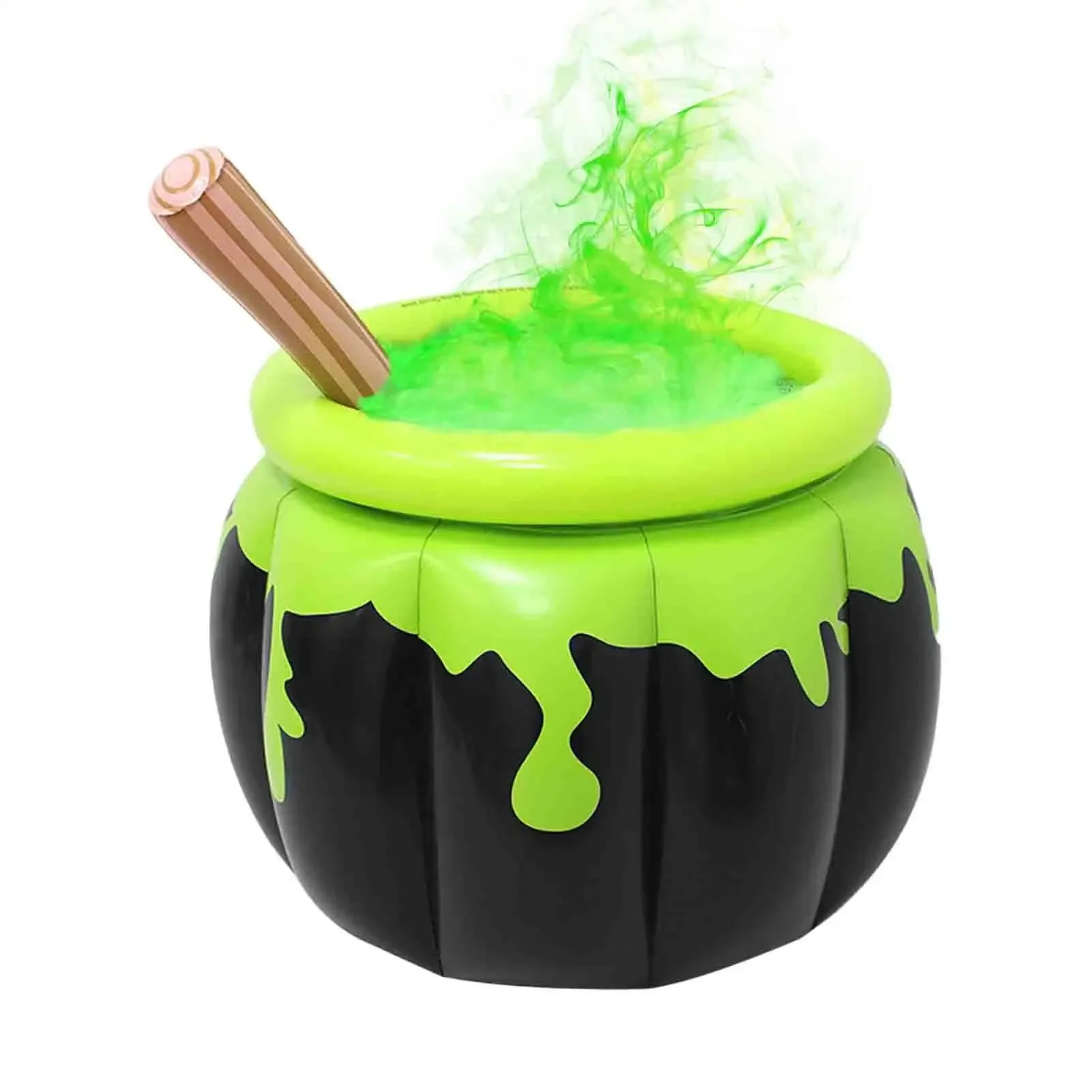 Dispositivo di raffreddamento gonfiabile per bevande di Halloween, calderone gonfiabile, secchiello per il ghiaccio, contenitore per alimenti, bar da portata, forniture per feste per Halloween