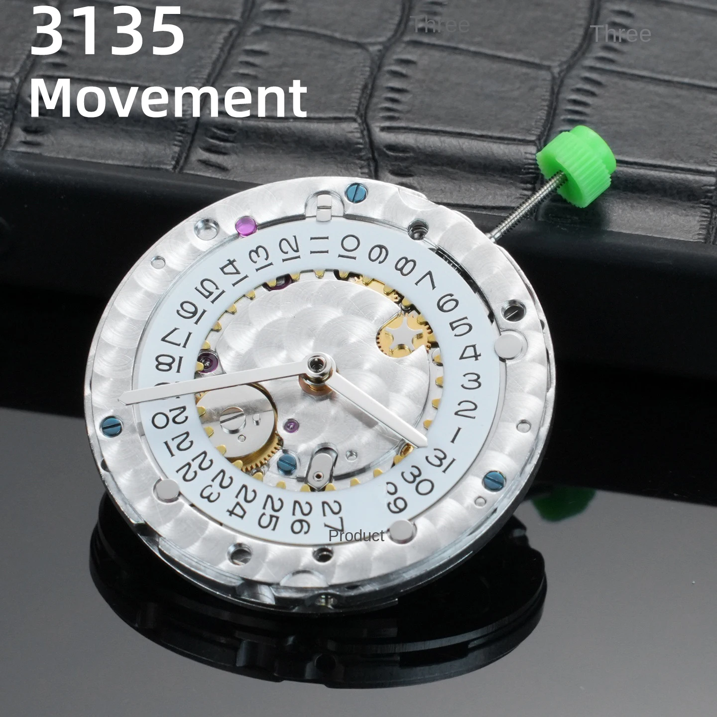 Dandong factory VSF 3135 automatic mechanical movement blue balance wheel watch movement VS 3135 clean factory for 116610 sub
