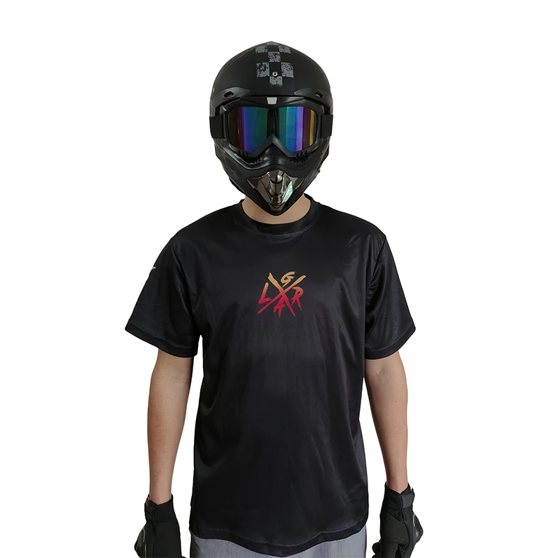 2024 Motocross Enduro lrga jersey, DH downhill mountain biking jersey, men\'s mtb cycling short-sleeved jersey
