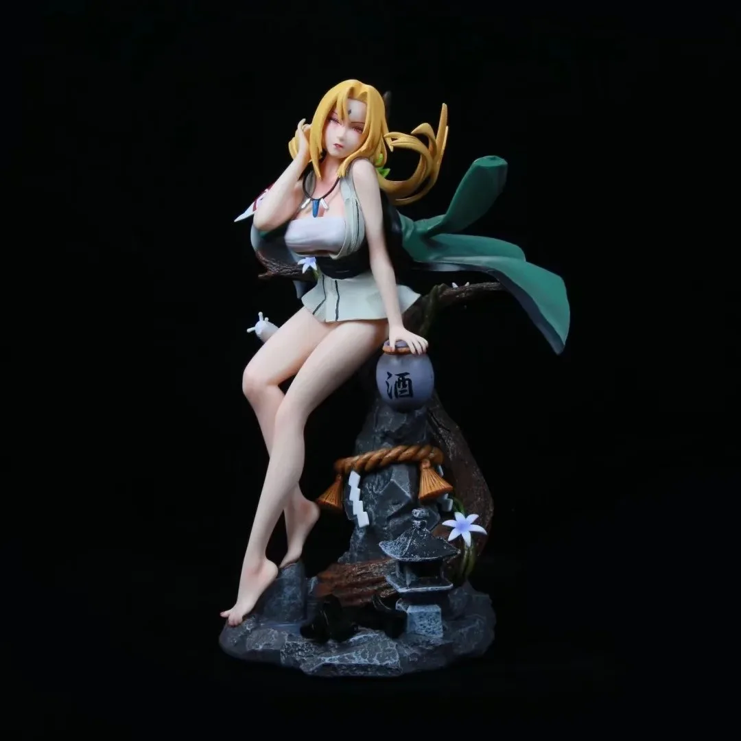 

32 см аниме Наруто принцесса Цунаде фигурки ПВХ GK статуя модель настольное украшение коллекция аниме игрушка в подарок