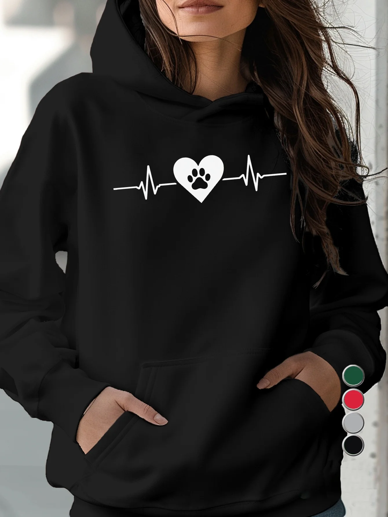 Comfortable Hooded …