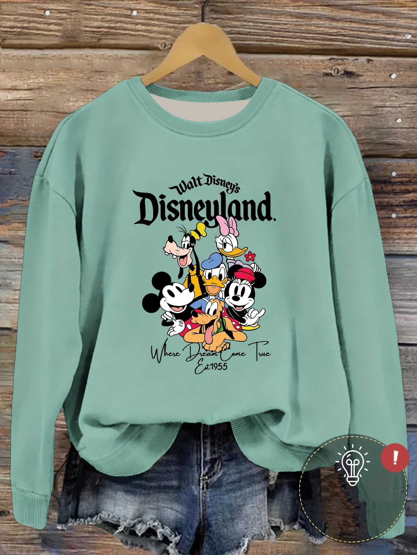 ديزني ديزني لاند حيث تأتي الأحلام صحيح 2026 عطلة الأسرة قميص البلوز هوديي ديزني الأسرة السفر قميص فتاة الملابس #3