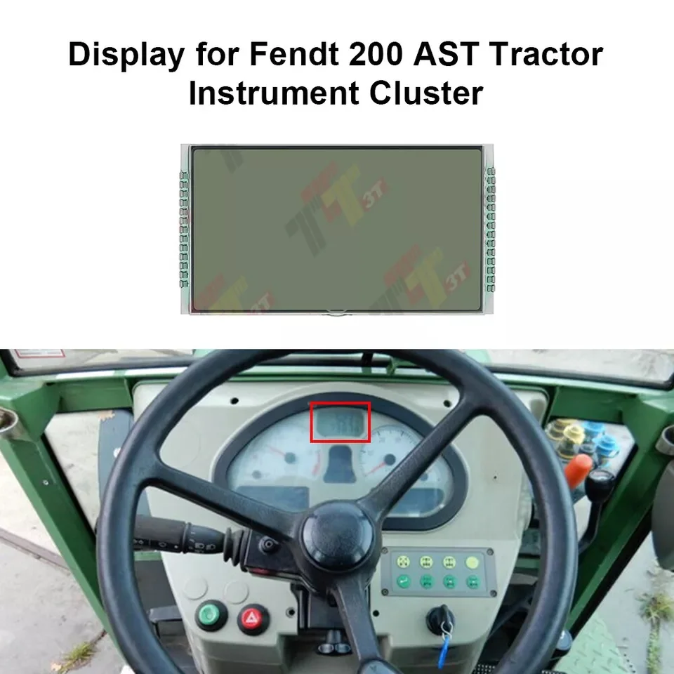 Dashboard LCD Display for Fendt 200 AST Tractor Instrument Cluster