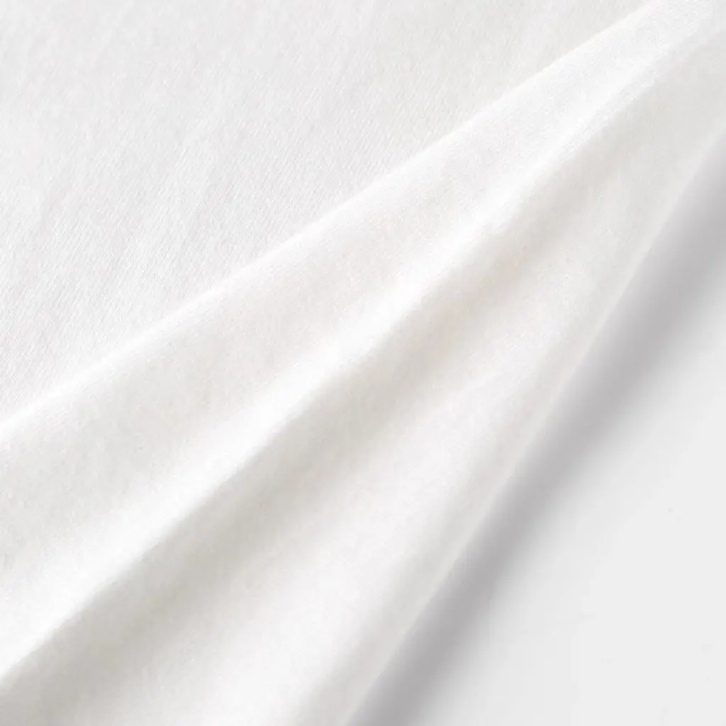 

Solid Color Short Sleeve T-Shirt Vanilla White Navy Combed Cotton 210g Heavy Stitching Contrast Detail Men's And Women's Wear