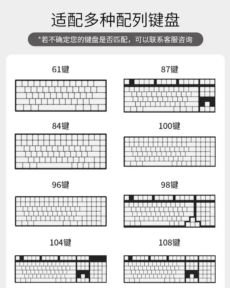 Полупрозрачные колпачки для клавиш Makima в стиле аниме, 130 клавиш, колпачки для клавиш из ПБТ, колпачки для клавиш из Японии, колпачки для механической клавиатуры Dye-sub для 64/68/71/108