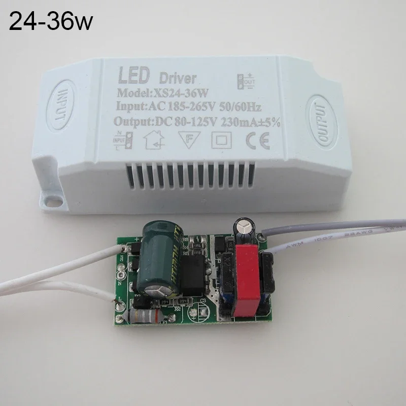 1pcs LED Drive Segmented Constant Current Power Supply Ceiling Lamp Light Transformer 8-50w Lighting Transformers