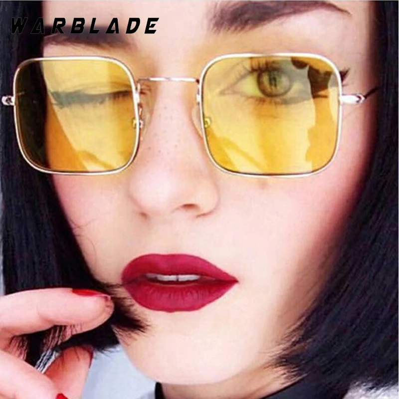 

Fashion Trendy Designer Luxury Brand Eyewear Luxury Metal Small Square Women Man Sunglasses Travel Driving Shades Ladies UV400