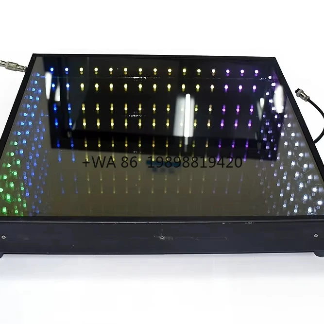 

Светодиодный танцевальный пол DMX RGB с 3D-эффектом бесконечного зеркала