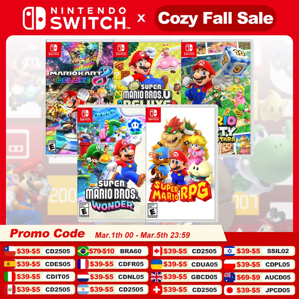 Super Mario Maker 2 игры на нинтендо switch, новинка 100%, официальная игровая карта с поддержкой 1-4 игроков для игровой консоли Switch