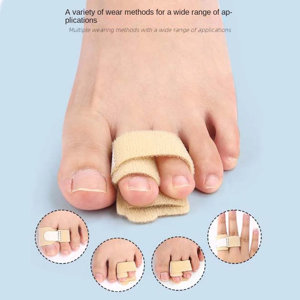 Straightening Toe Splint Support Joint Stabilizer Toe Joint Support Toe Fix Strap Protector Dislocation Fracture Aluminium Alloy
