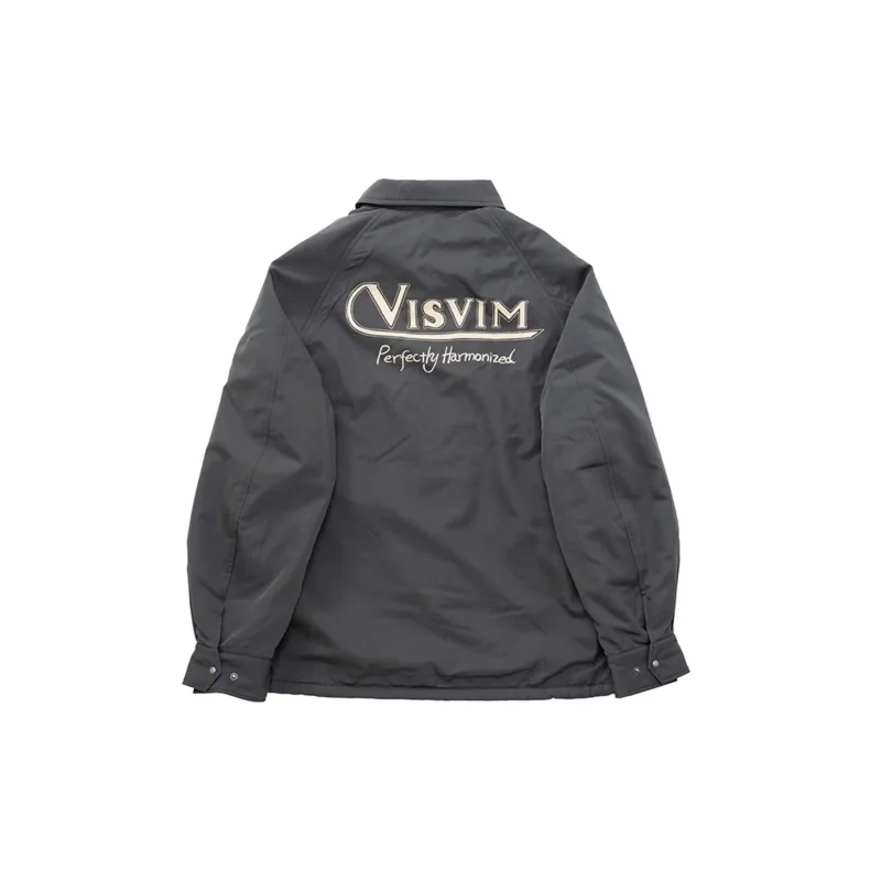 

VISVIM WMV COACH JKT 24SS Nakamura Limited Плюшевая толстая свободная куртка с вышивкой