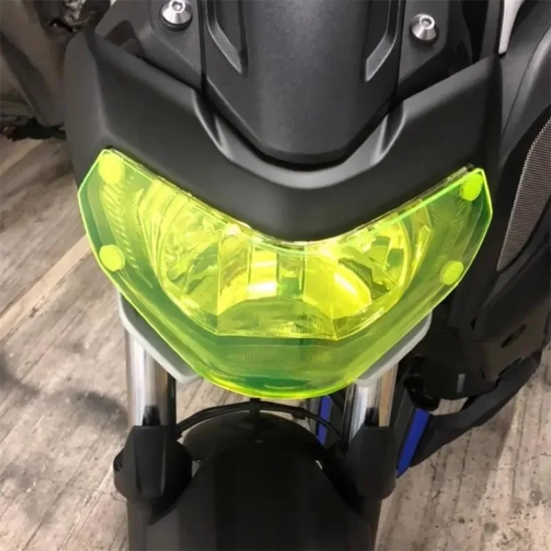 For Yamaha MT-07 2018-2020 Modified Headlight Protector Sheet Car Light Lens Guard, Accesorios Para Moto