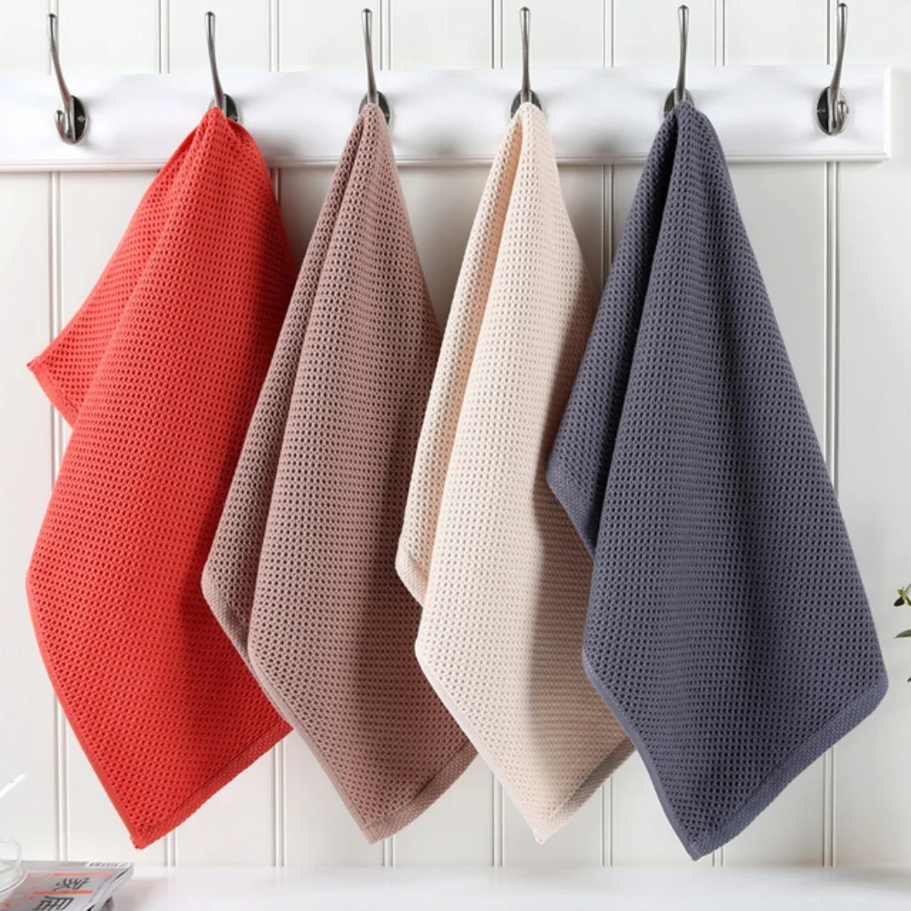 Cotton Hand Towel Honeycomb Mesh Light Easy DryingSports Adult Bath Towel Ultra Absorbent Soft Lint Free Quick Dry BathTowel