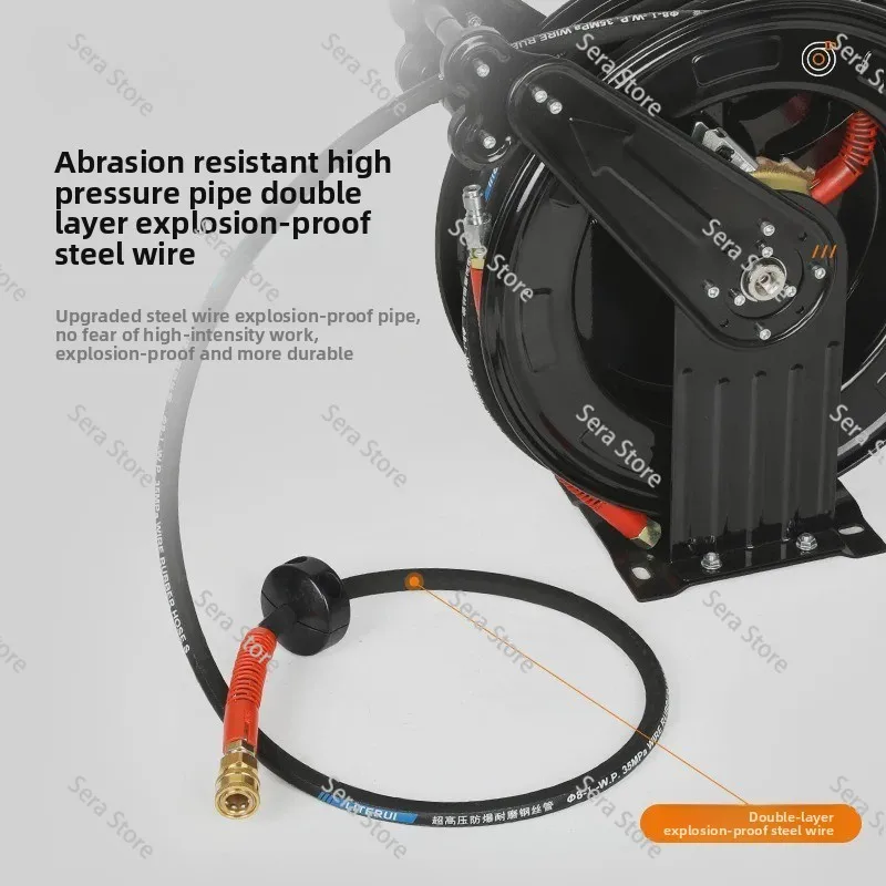 Low-pressure water drum, air drum, hose reel, automatic retractable hose reel, water drum cleaning machine