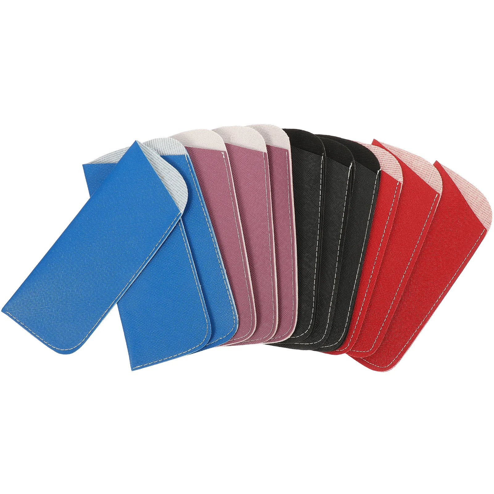 

12Pcs Eyeglasses Storage Bags Soft Lightweight Reading Glasses Case Portable Sunglasses Pouches Protective Travel Glasses Bag