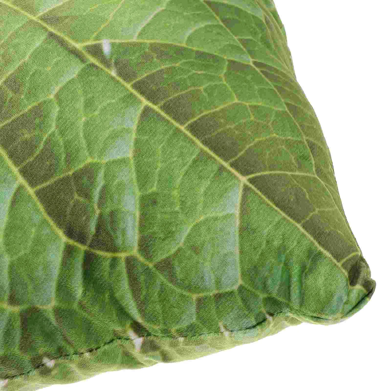 Oreiller décoratif en coton PP avec simulation de plante, coussin, coussin, rembourrage, cuir chevelu doux, tissu unique, document simple, polyvalent, canapé