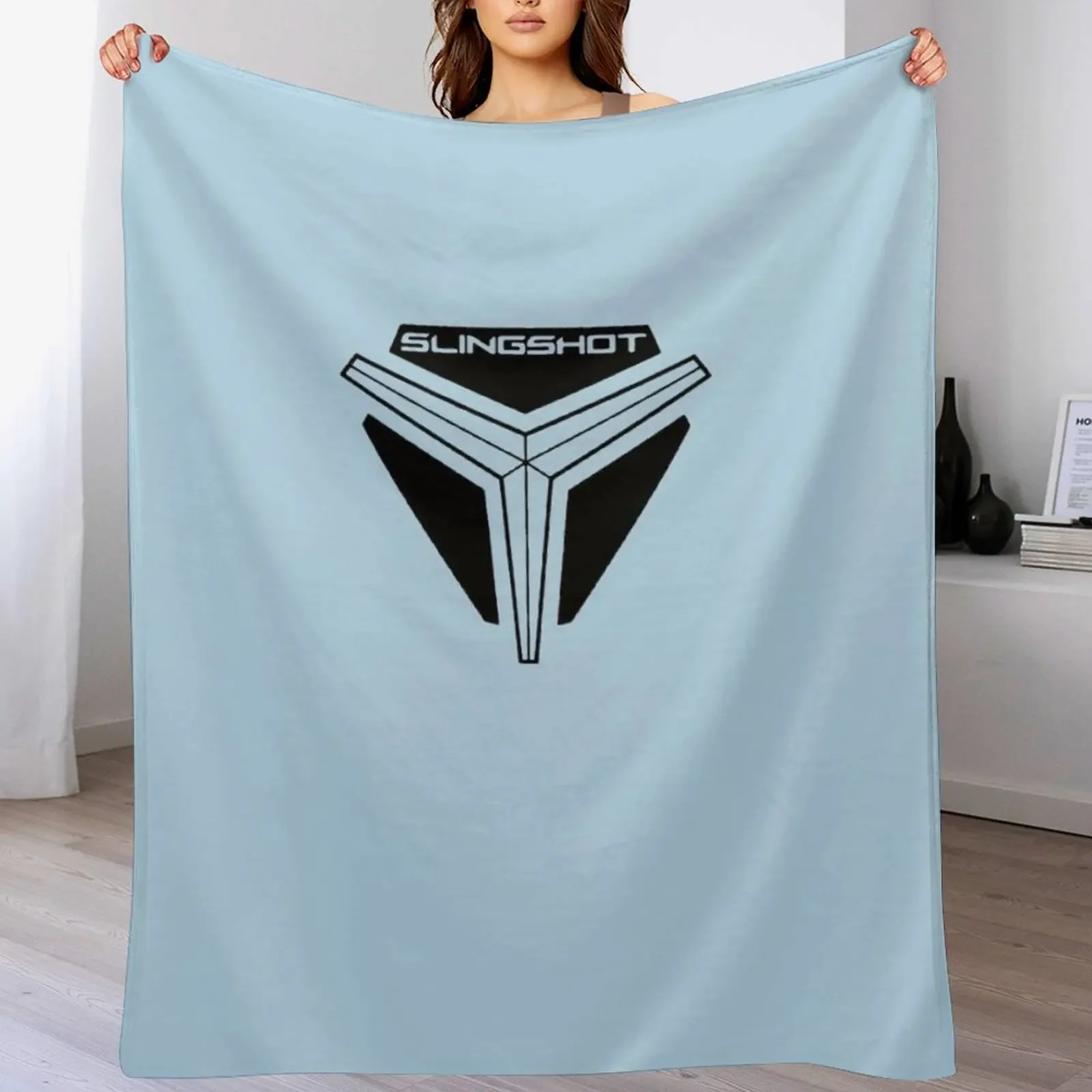 SLINGSHOT Polaris Ride Sticker Throw Blanket Multi-Purpose Retros Blankets