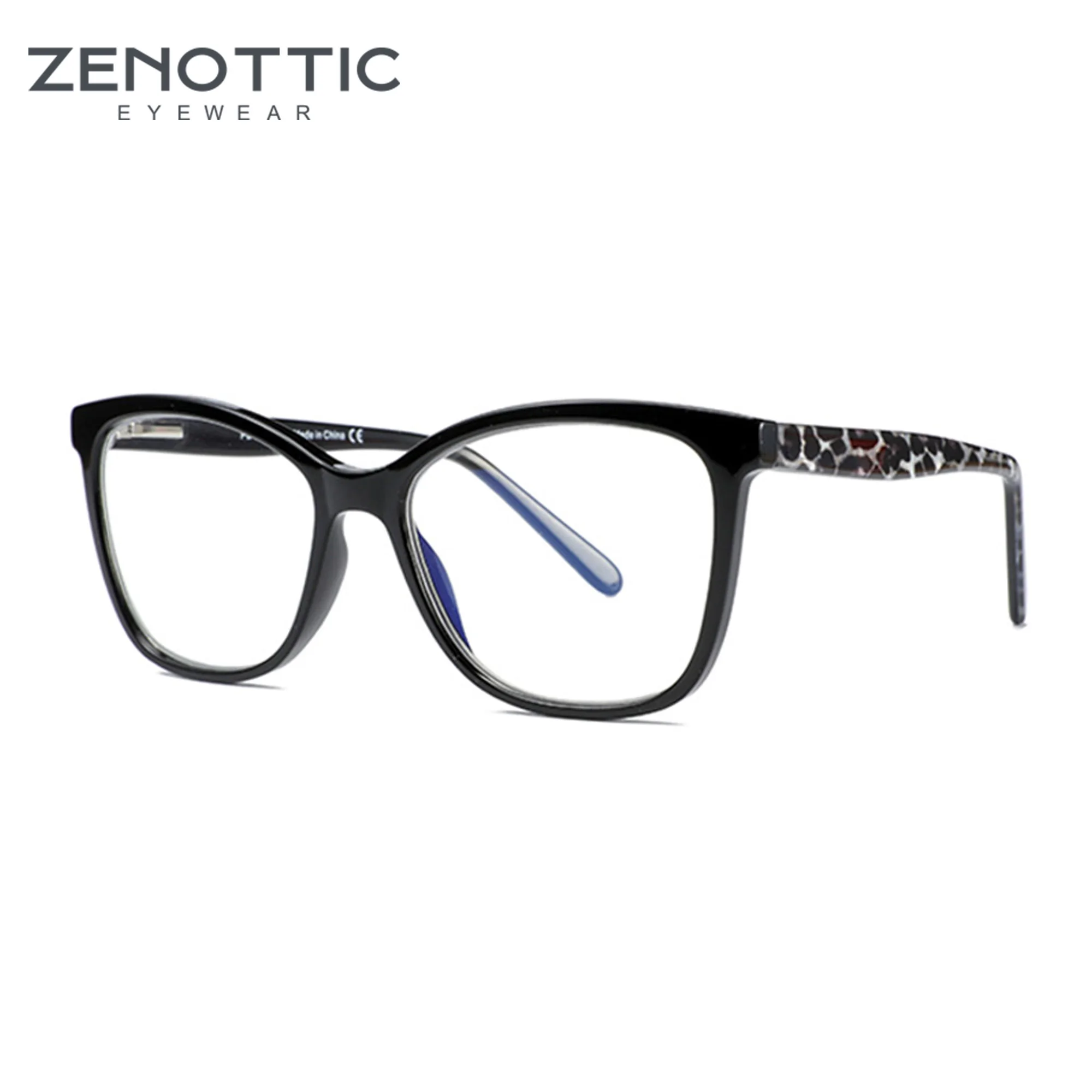 

ZENOTTIC Butterfly Anti Blue Light Reading Glasses Women Fashion Computer Presbyopia Eyeglasses Readers with Diopter +1.0+3.0