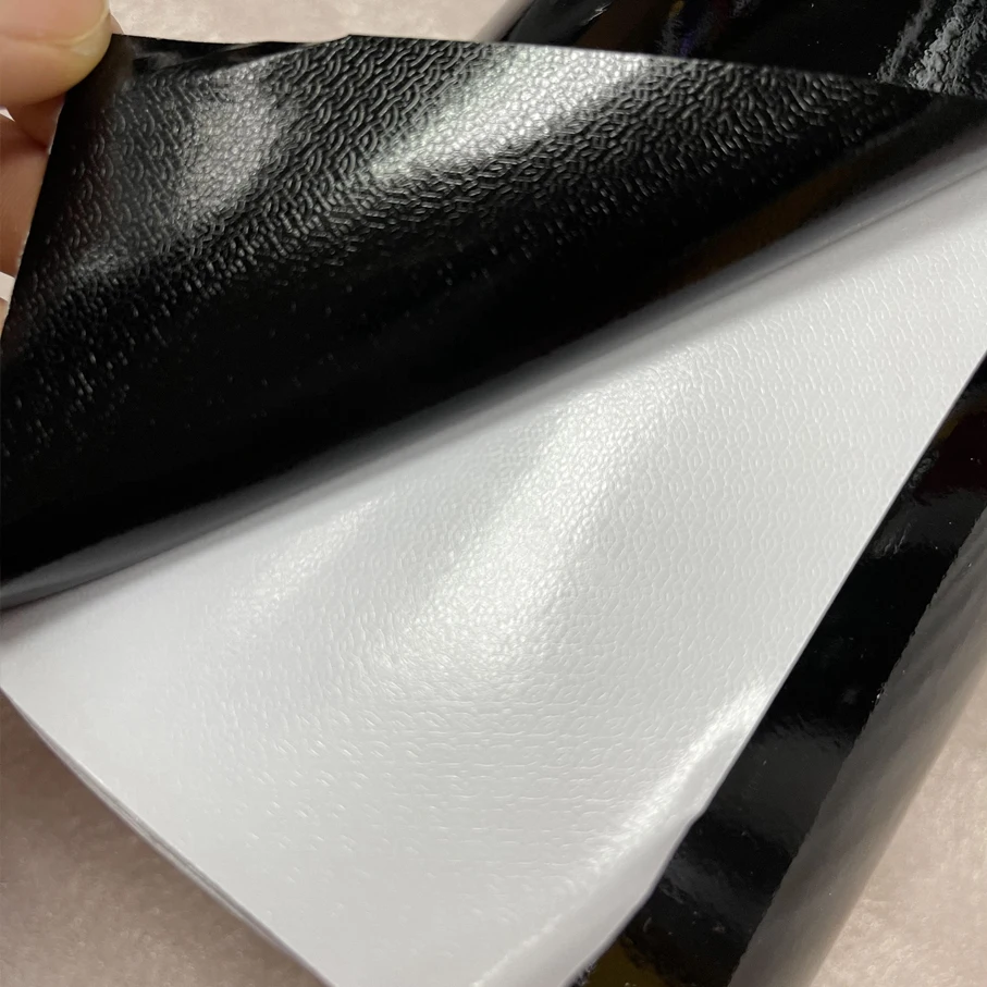 58 سنتيمتر عرض أسود لامع الفينيل فيلم لمعان سيارة التفاف احباط ملصق مع فقاعة الهواء الحرة دراجة نارية سيارة التفاف اكسسوارات السيارات #6