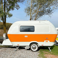 Ready For Export Affordable Classic Teardrop Trailer Offroad lightweight Overland Trailers Mini small teardrop trailer camper