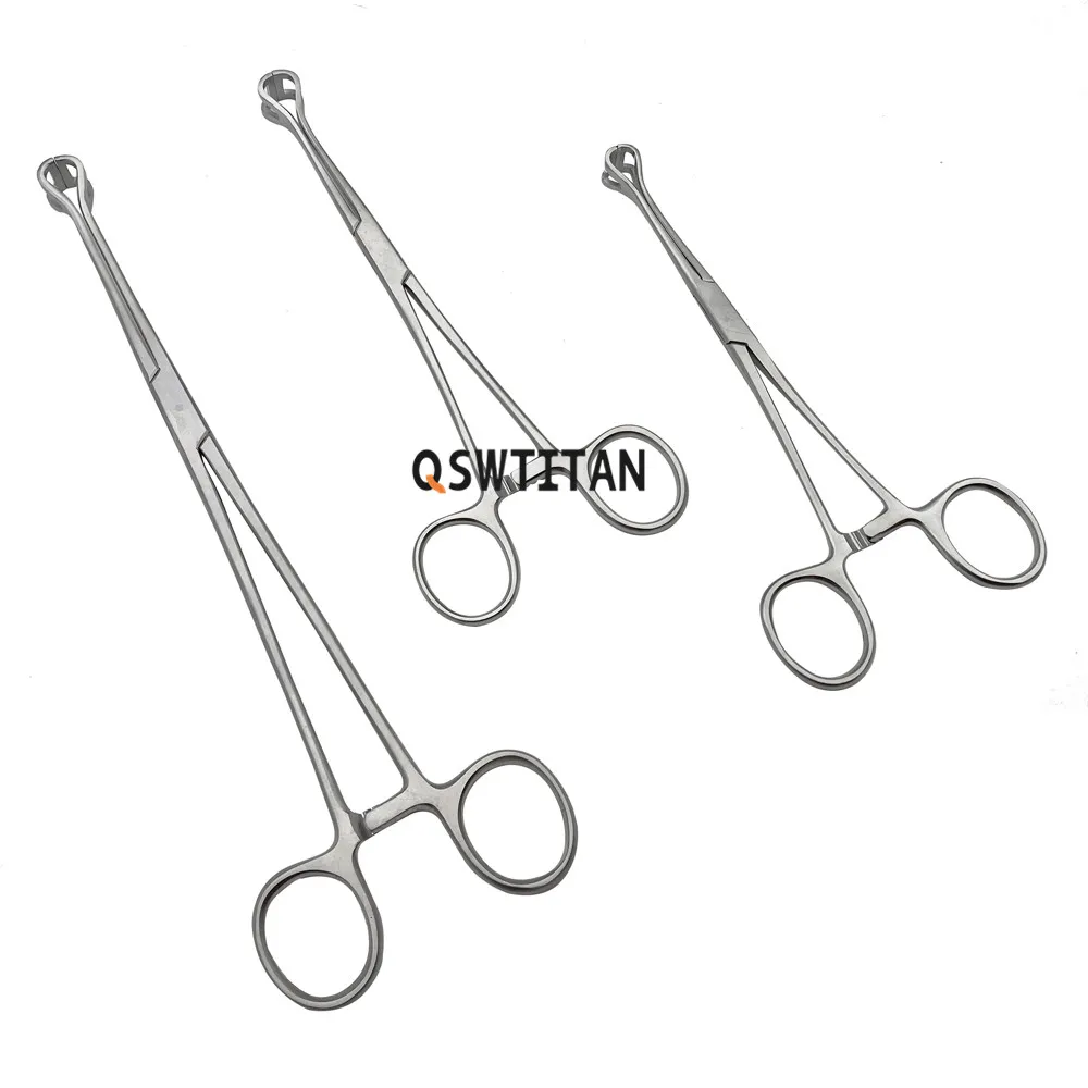 Stainless Steel Appendix forceps, tissue clamping forceps, intestinal clamping forceps surgical Instrument pet