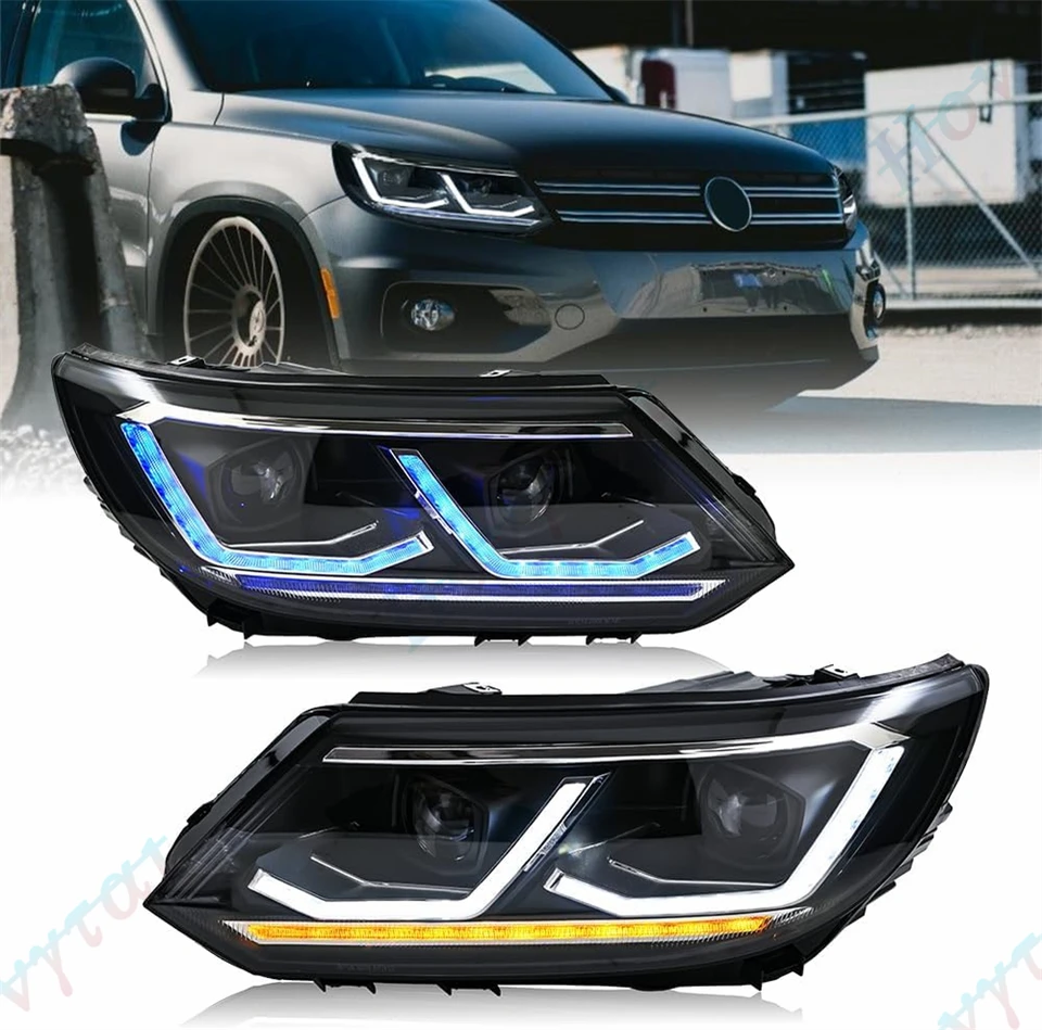 2013-2017 VW ティグアン LEDヘッドライト ペア