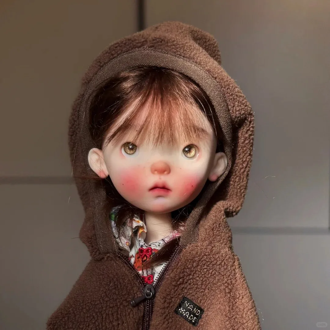 

Кукла BJD 1/6, Landoudou, милая девушка, коричневая кожа, высококачественная игрушка из смолы, новый подарок на день рождения, куклы на складе