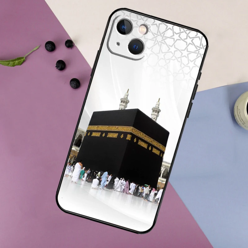 Holy Mosque Makkah Case For iPhone 16 15 14 13 12 11 Pro Max Plus X XS Max XR 7 8 Cover Accessories