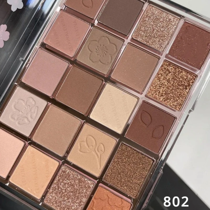 Paleta de Sombra Feminina, 20 Cores, Produtos de Maquiagem, Cosméticos Coreanos, Longa Duração, Beleza e Saúde, Matte, Nova