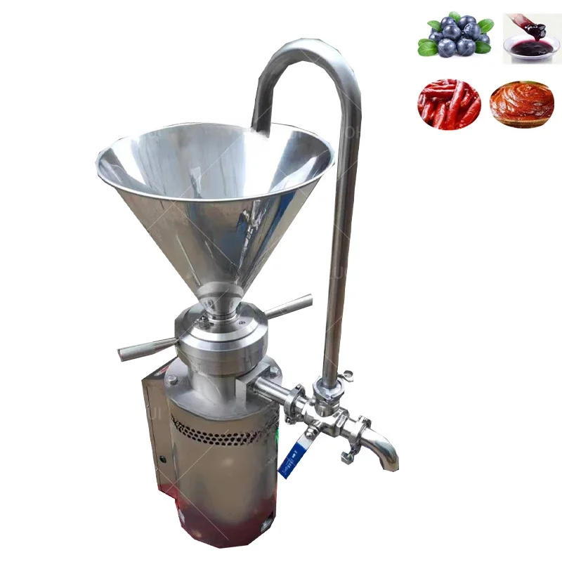 colloid mill for mayonnaise grease paste processing equipment fruit jam making machine