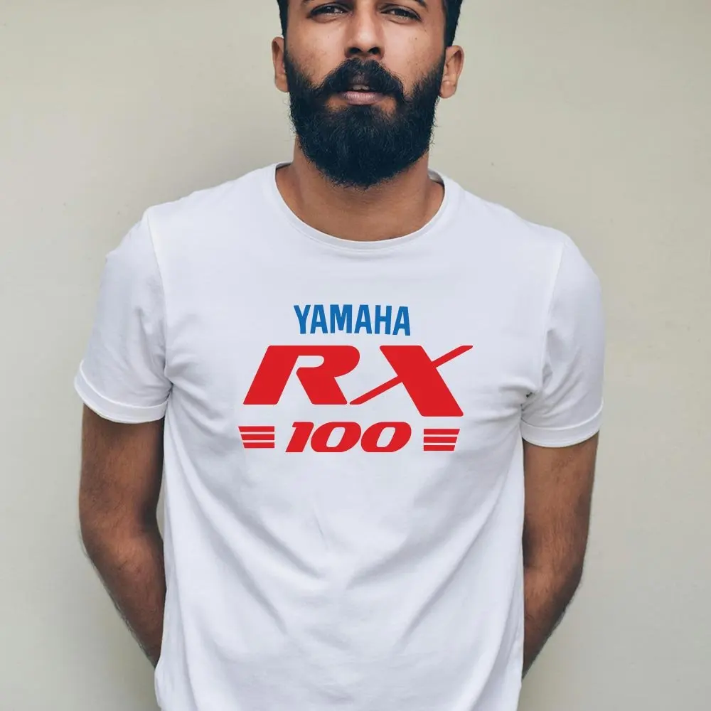 

Summer Yamaha Locomotive Short-sleeved Print T-shirt Men's Women's Crew Neck T-shirt Cycling Clothes Half-sleeved T-shirt Moto