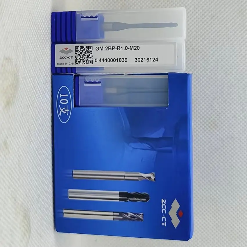 

GM-2BP-R1.0-M20 ZCC.CT 2-гранная сферическая концевая фреза с прямым хвостовиком и длинной горловиной с коротким краем GM-2BP 2-зубая сферическая концевая фреза Шариковые концевые фрезы