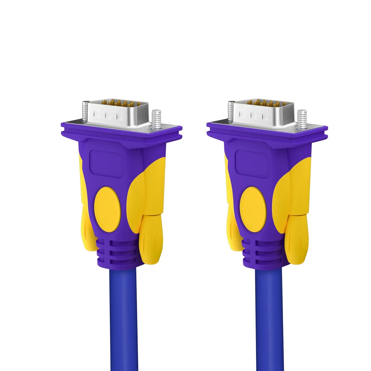 60M 3+9 VGA cable for TV projector to computer monitor VGA Cable without screws