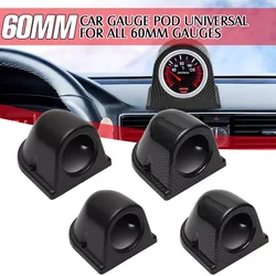 52mm 60mm Car Gauge Pod holder Universal Black Single Car Auto Modified Instrument Meter Holder Pod For all 52mm 60mm Gauges