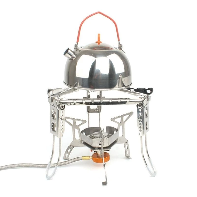 

A0KA Barge Pot Holder Camping Camping Outdoor Camping Barbecue Plant