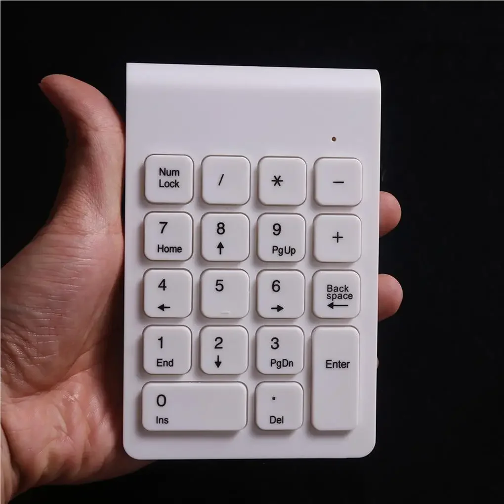 

Mini 2 4GHz USB Wireless 18 Keys Keyboard Office Working Number Digital Keypad Numpad Battery Powered for Laptop