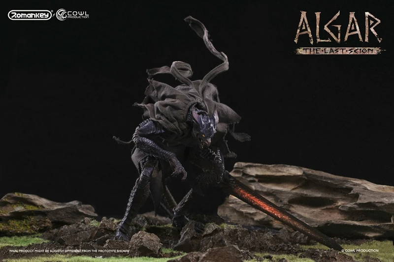 Original Romankey X COWL 1/12 Scale Algar Last Descendant 18cm Soldier Figurine Action Figure Model for Collection Toys