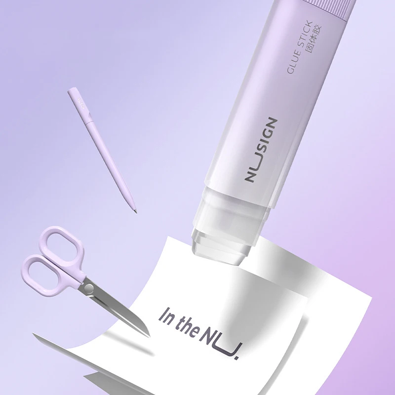 Haste triangular transparente segura e não perigosa Haste de cola sólida 21g