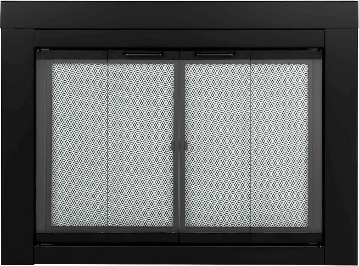 

Hot SalesAT-1002 Ascot Fireplace Glass Door, Black, Large