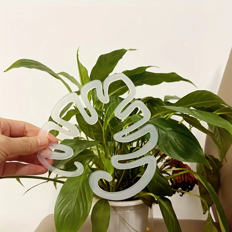 إطار دعم نباتي شديد التحمل - مشابك قابلة للطي شديدة التحمل للسيقان والأوتاد - الحديقة، وترتيبات الزهور، والنباتات الداخلية/الخارجية