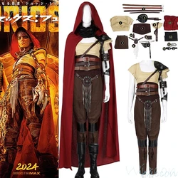 NUOVO film Furiosa Cosplay Mad Max: Fury Road Costume cosplay Red Wild Cool Scarpe uniformi Prop Gioco di feste di Halloween per le donne