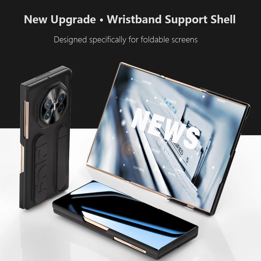 

Wrist Strap Ring Buckle For Huawei Mate XTs XT Ultimate 5G Case Wristband Bracket Hinge Protection Cover