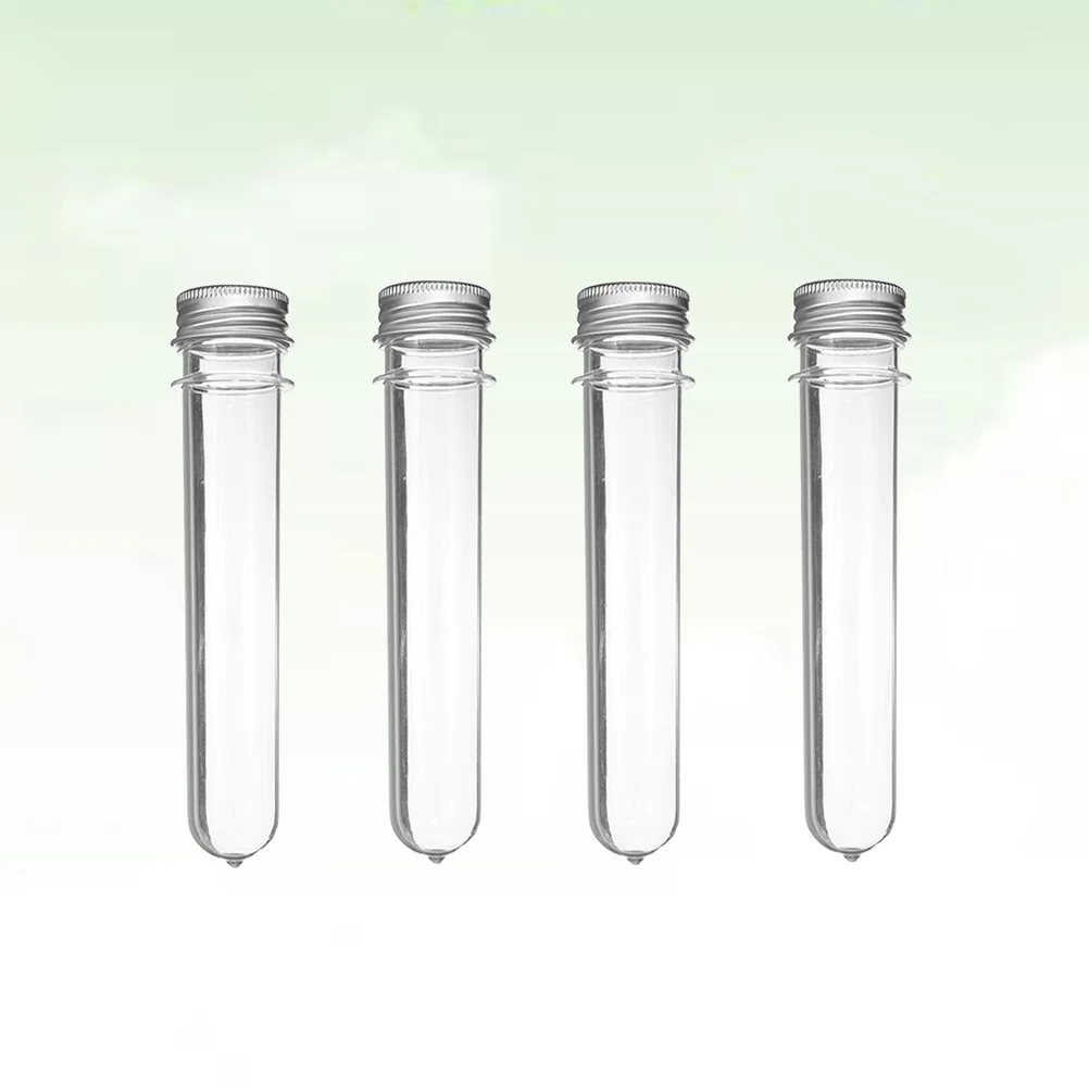 

24Pcs Mask Bottles Transparent 40ml Plastic Pet Tubes for Skin Care Lotion Cream Travel Test Tubes Pet Tube