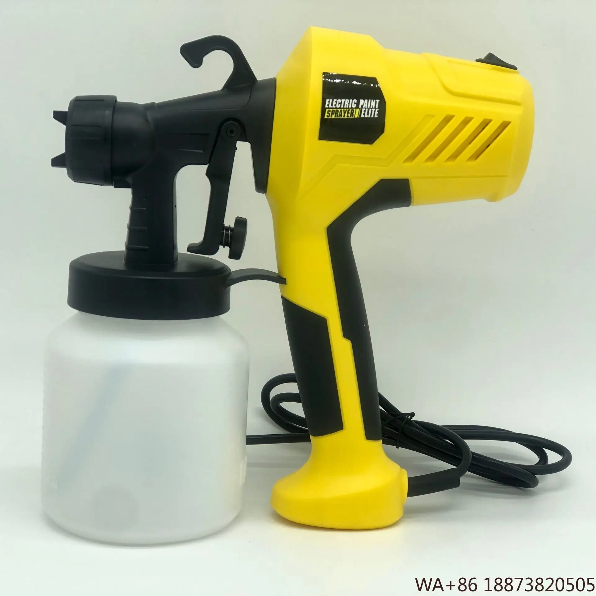 رش طلاء كهربائي 220 فولت/110 فولت، ضاغط طلاء، بخاخ طلاء كهربائي للسيارات، بدون هواء، تحكم في التدفق قابل للتعديل