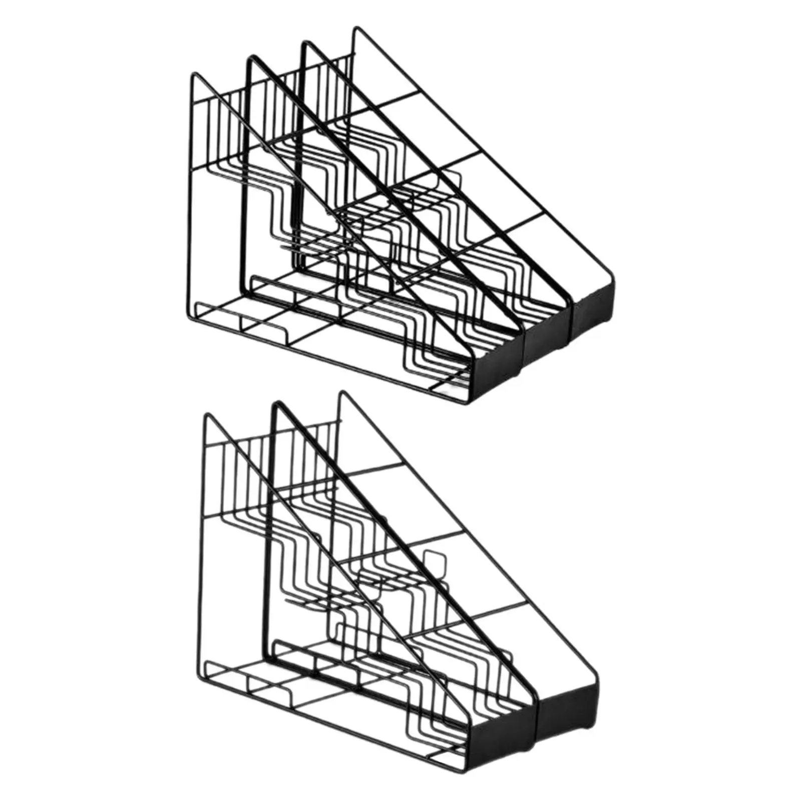 

Coffee Syrup Rack Sturdy Iron Wire for Home Office Coffee Bar Organizer
